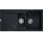 Franke - maris - �vier en fragranite mrg 651, 97x50 cm, noir mat 114. 0637. 578