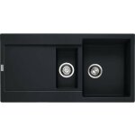 Franke - maris - vier en fragranite mrg 651, 97x50 cm, noir mat 114. 0637. 578
