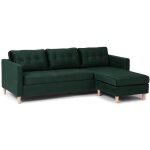 Ebuy24 - marino canap ba1, chaise longue orientable orientable  droite ou  gauche en velours, vert. ...
