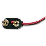 Contact a pression pour 1 x pile 9v type i velleman