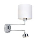 Markslojd - applique murale led avec liseuse chrome thelma 88449166 88449166 88449166 88449166 88449166 ...