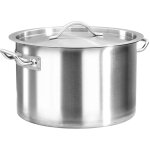 Marmite 32 l 40x26 cm acier inoxydable