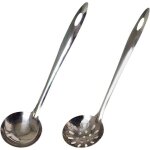 Marmite en acier inoxydable 304, marmite � soupe avec s�parateur (cuill�re a)