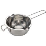 Marmite vapeur 400 ml en acier inoxydable, id�ale pour fondre les m�taux.