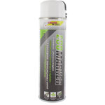 Marquage craie en a�rosol 500 ml - blanc. pour r�alisations de marquages devant rester visibles pendant ...