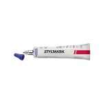 Marqueur bille stylmark 3mm tube 50 ml sans xylne - bleu markal