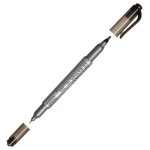 Marqueur de cd noir toma 320 double face