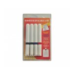 Marqueurs effa�ables � sec assortis pointe 5, 2 mm. blister de 4 : 1 rouge, 1 bleu, 2 noirs