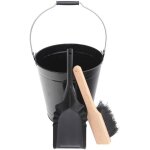 Set entretien chemin�e le marquier balayette bambou, pelle et seau