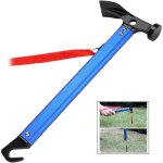 Marteau de camping, marteau de tente outil multifonctionnel accessoire, bleue?