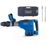 Marteau de demolition sds - max 60j 1700w 11kg scheppach ab2000