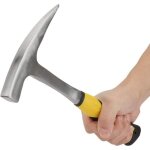 Marteau de gologue, marteau  pic  double tte, pioche de gologue, geological exploration hammer, ...