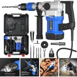 Dayplus - marteau perforateur sds plus marteau piqueur marteau burineur perceuse de d�molition 3000 w ...