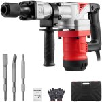 Marteau piqueur lectrique 1600w avec anti - vibrations, pour bton