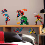 Marvel classic - stickers repositionnables marvel classic