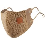 Masque facial, demi - masque, masque d'hiver, masque de ski pour homme, masque de ski pour femme marron ...