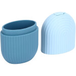 Masque de glace visage, soulagement douleur, prise ergonomique anti - d�rapante, moule en silicone durable ...