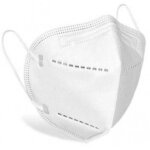 Masque jetable ffp3 sans valve - blanc - gvs