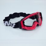 Masque lunette cross noend 7. 2 cracked series rouge pour moto
