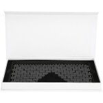 Masque oculaire en jade & obsidienne - thrapie par le froid pour dtente (massage & rduction des poches) ...
