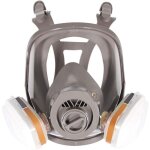 Masque respiratoire intgral 6800, casque de protection pour peinture, vapeurs organiques et poussires, ...