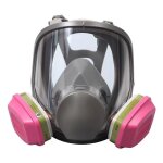 Masque respiratoire, masque respiratoire réutilisable 6800 avec filtres, antibuée, respirateur contre ... Masque respiratoire, masque respiratoire réutilisable 6800 avec filtres, antibuée, respirateur contre ...