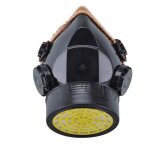 Masque respiratoire r�utilisable, protection masque filtration contre vapeur toxique, anti poussi�re ...