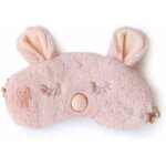 Masque de sommeil, masque de nuit confortable pour les yeux en 100 % soie naturelle et peluche ultra ...