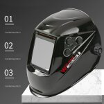 Masque de soudage  recharge solaire et  obscurcissement automatique, grand champ de vision, couleurs ...