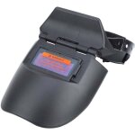 Masque de soudeur professionnel auto - obscurcissant casque de soudage solaire mont� sur la t�te noir ...