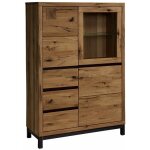Buffet 103x40 ch�ne sauvage huil� tabacco brown villanders 306