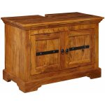 Massivmoebel24 - meuble lavabo 88x43 acacia laqué miel oxford 01005 Massivmoebel24 - meuble lavabo 88x43 acacia laqué miel oxford 01005