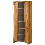Massivmoebel24 - vitrine 81x45 chne sauvage huil bois naturel pure oak 107