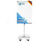 Master of boards - chevalet de conf�rence avec roulettes tableau mobiles shark, 73 x 104 cm