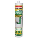 Mastic peintre turbo - mastic acrylique  schage rapide - soudal - cartouche de 290 ml blanc