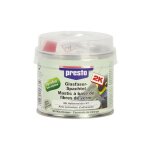 Presto - mastic de rebouchage, (fibre verre & durcisseur) 250g