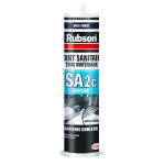 Rubson - mastic sanitaire silicone ac�tique sa2c gris fonc� - cartouche 280ml