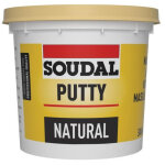 Mastic vitrier � l'huile de lin coloris naturel 5 kg