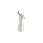Mastrad - siphon mousses chaudes et froides - 0. 5l - alu