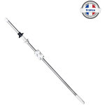 M - e - mt droit traversant pour antenne tv caravane tonna - longueur 1, 6 m, diamtre 30mm, pour camping ...