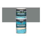 Matcosol piscine gris 1l - r�sine epoxy bi - composant grande r�sistance au chlore - gmc