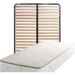 Matelas 160x200 + sommier démonté + pieds + protège matelas + oreiller mémoire offerts mousse rembourrage ... Matelas 160x200 + sommier démonté + pieds + protège matelas + oreiller mémoire offerts mousse rembourrage ...