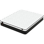 Matelas 160x200x21cm � ressorts - mousse m�moire de forme hr, blue latex, hypoallerg�nique