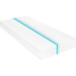 Matelas 180 x 200 cm 7 zones mousse pu 16 cm h2 h3 vidaxl
