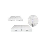 Matelas 2 x 70 x 190 hostel r 2x70x190cm reliable par fermeture éclair Matelas 2 x 70 x 190 hostel r 2x70x190cm reliable par fermeture éclair