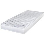 Matelas 80x190 marly - mousse - hauteur 15 cm - 3 zones - soutien ferme