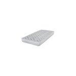 Ebac literie - matelas mousse 90x190x17 cm soutien ferme blanc - morgina