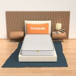 Miasuite - matelas 90x195 � mousse � m�moire de forme, hauteur 15 cm simple