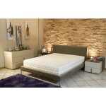 Matelas 90x200 + sommier + pieds + protège matelas offerts mousse rembourrage 100 % polesther - âme 100 ... Matelas 90x200 + sommier + pieds + protège matelas offerts mousse rembourrage 100 % polesther - âme 100 ...