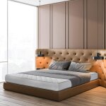 Matelas - anatomique - hauteur 19 cm - rembourrage fibre hypoallerg�nique - hygi�nique - confortable ...